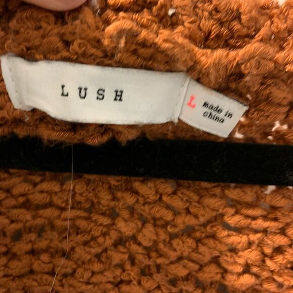 BURNT ORANGE SLOUCHY BELL ARM NNIT SWEATER 🧡 - Picture 2 of 2